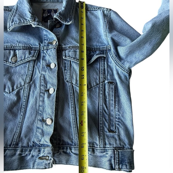 Vintage 90s Harley Davidson Denim Trucker Jacket, Women’s Small embroidered - Picture 11 of 12